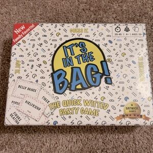 NWT It’s In The Bag! The Quick Witted Party Game by Gatwick Games